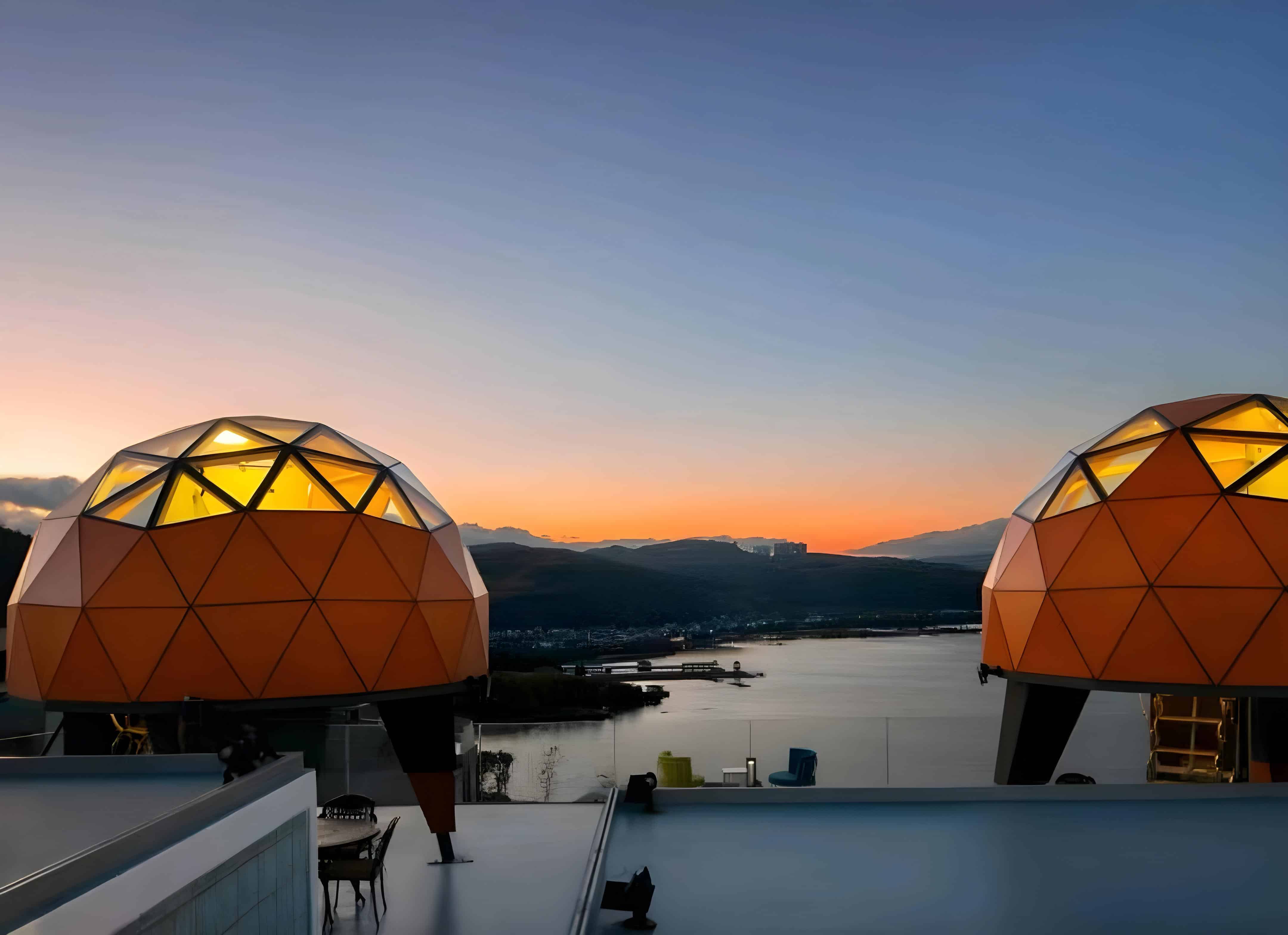 Embrace efficiency and style with Double Deck Space Capsules.