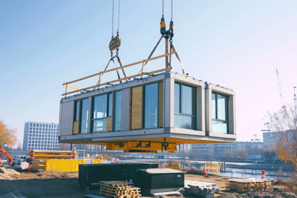 prefab house vs traditional